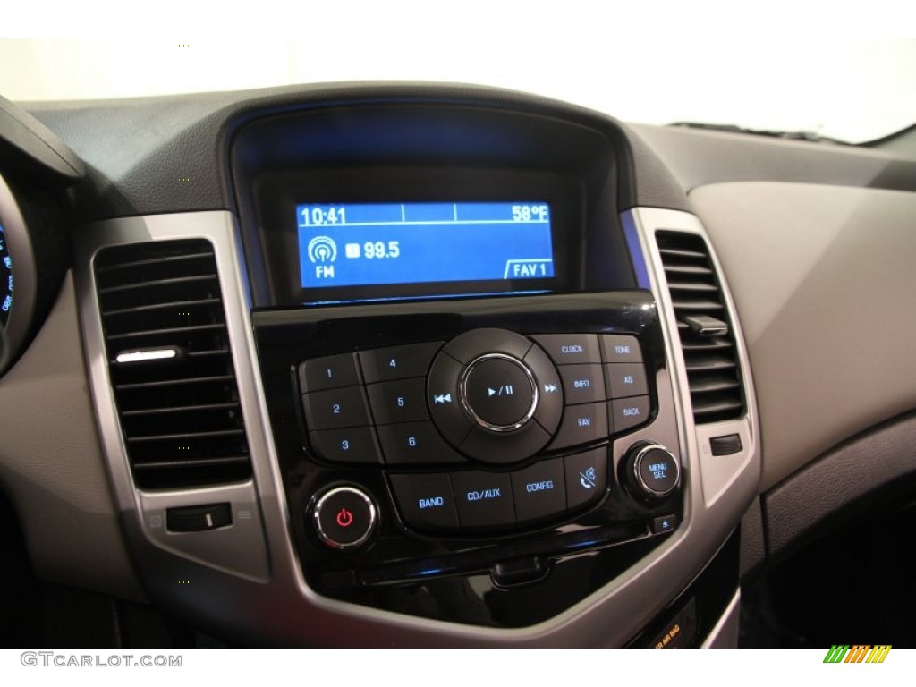 2012 Cruze LS - Autumn Red Metallic / Jet Black/Medium Titanium photo #9