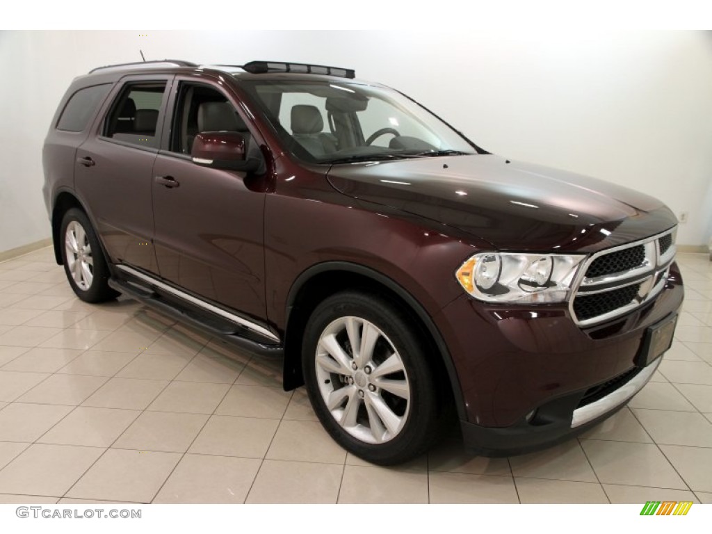 Deep Molten Red Pearl 2012 Dodge Durango Crew AWD Exterior Photo #107893452
