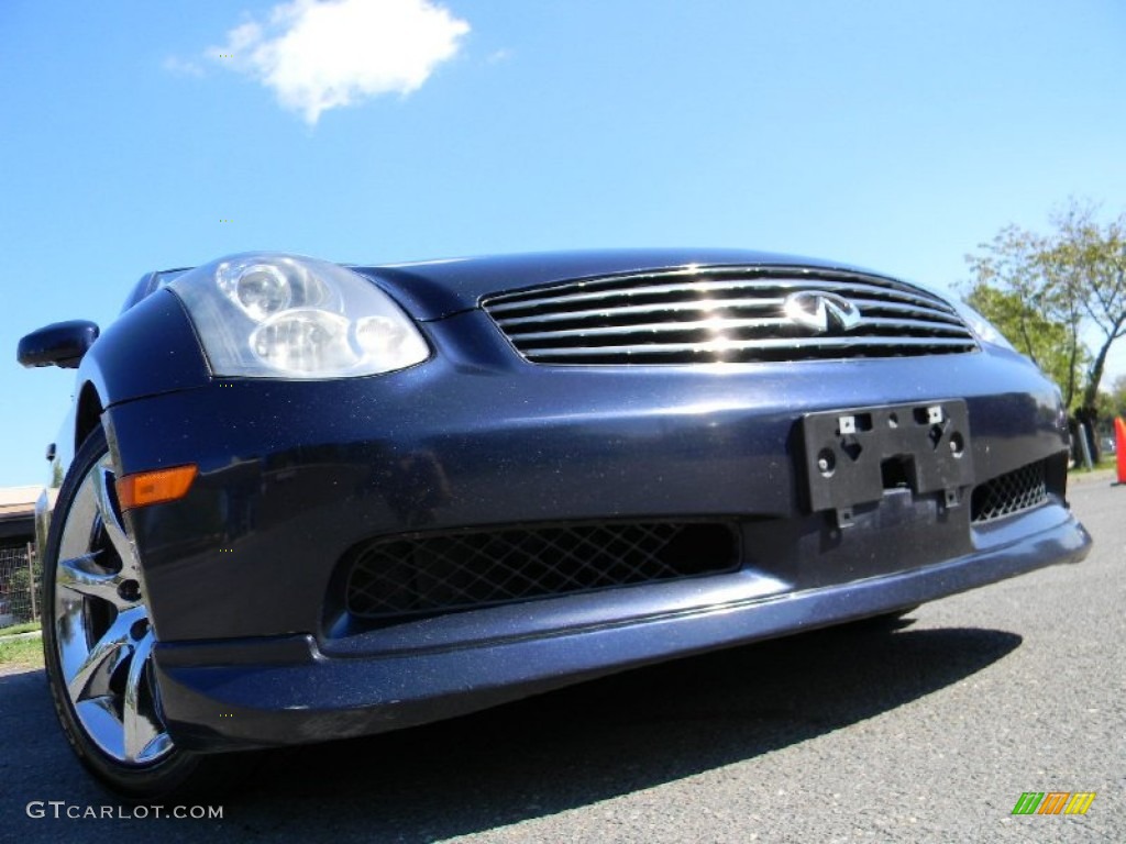 2004 G 35 Coupe - Twilight Blue / Willow photo #1
