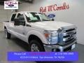 White Platinum 2015 Ford F250 Super Duty Lariat Crew Cab 4x4