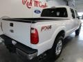 White Platinum - F250 Super Duty Lariat Crew Cab 4x4 Photo No. 9