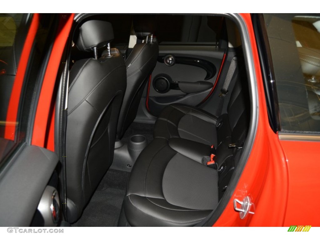 2016 Mini Hardtop Cooper S 4 Door Rear Seat Photos