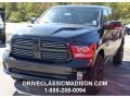 Brilliant Black Crystal Pearl 2016 Ram 1500 Sport Quad Cab 4x4