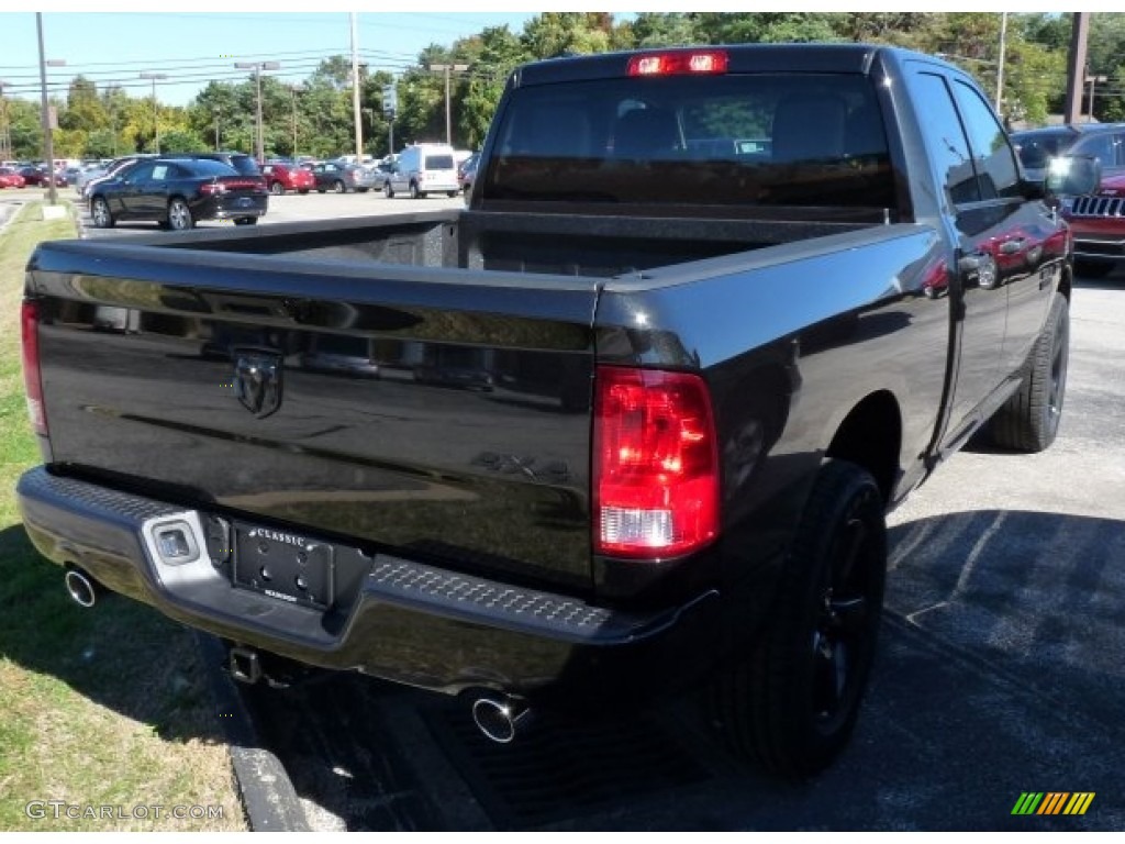 2016 1500 Express Quad Cab - Brilliant Black Crystal Pearl / Black/Diesel Gray photo #1