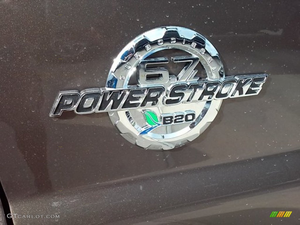 2016 F250 Super Duty Lariat Crew Cab 4x4 - Caribou Metallic / Adobe photo #16