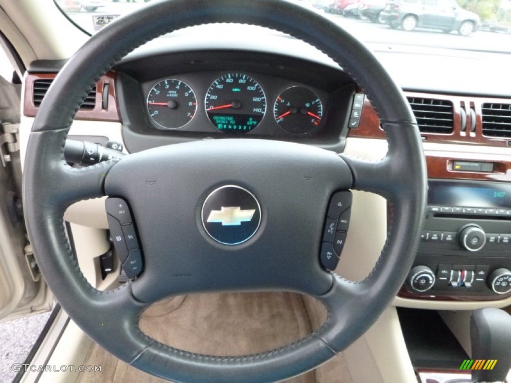 2010 Impala LT - Gold Mist Metallic / Gray photo #17