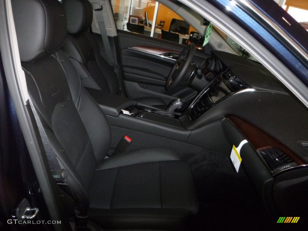 Jet Black/Jet Black Interior 2016 Cadillac CTS 2.0T Luxury AWD Sedan Photo #107898141