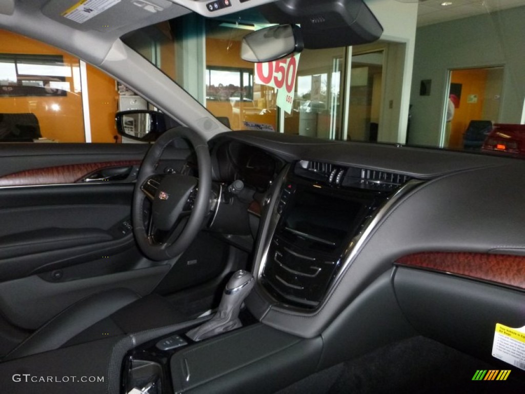 2016 Cadillac CTS 2.0T Luxury AWD Sedan Jet Black/Jet Black Dashboard Photo #107898156