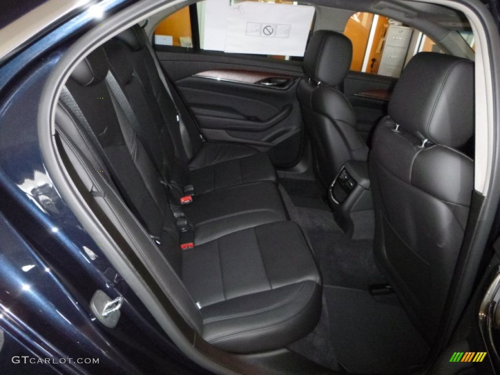 Jet Black/Jet Black Interior 2016 Cadillac CTS 2.0T Luxury AWD Sedan Photo #107898168