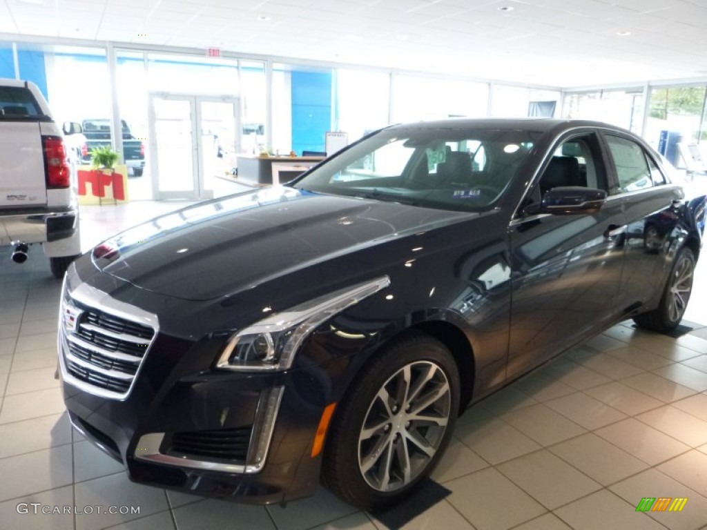 2016 CTS 2.0T Luxury AWD Sedan - Dark Adriatic Blue Metallic / Jet Black/Jet Black photo #11