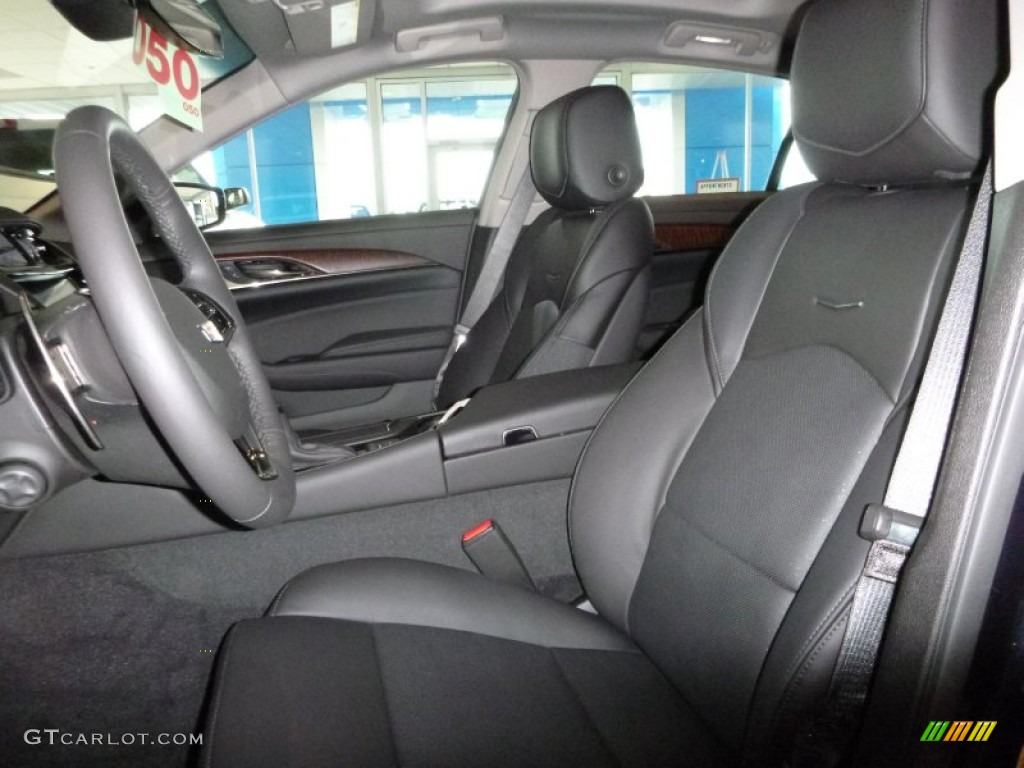 Jet Black/Jet Black Interior 2016 Cadillac CTS 2.0T Luxury AWD Sedan Photo #107898315