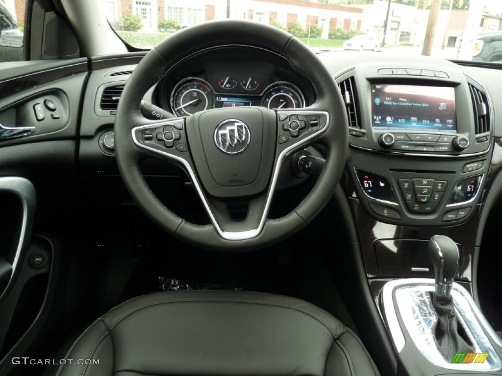 2016 Buick Regal Regal Group Ebony Dashboard Photo #107898429