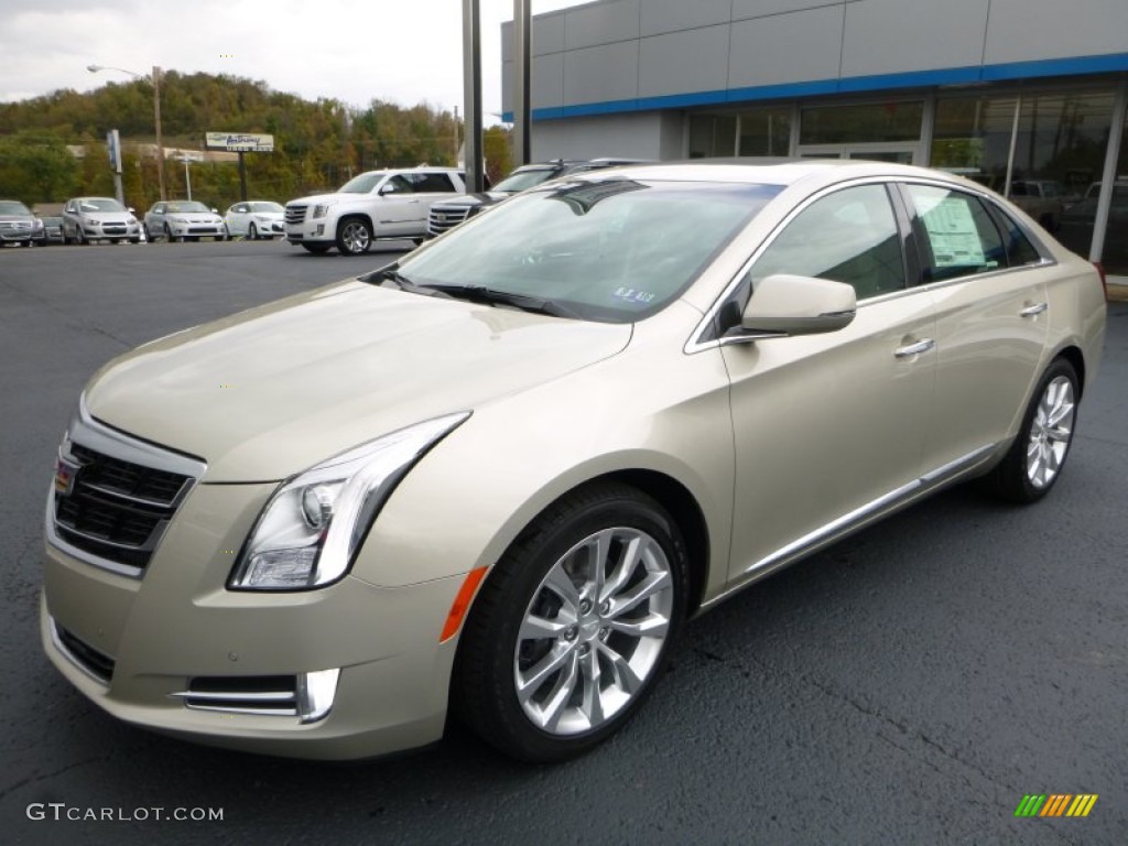 Silver Coast Metallic 2016 Cadillac XTS Luxury AWD Sedan Exterior Photo #107899242