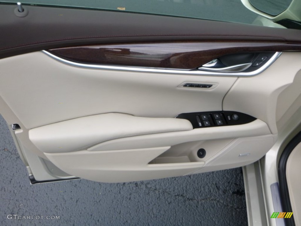 2016 Cadillac XTS Luxury AWD Sedan Shale/Cocoa Door Panel Photo #107899305