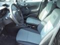 Charcoal Black 2016 Ford Fiesta S Sedan Interior Color