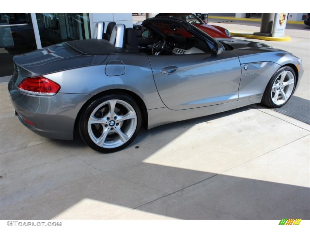 2011 Z4 sDrive30i Roadster - Space Gray Metallic / Black photo #18