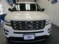 2016 White Platinum Metallic Tri-Coat Ford Explorer XLT  photo #2