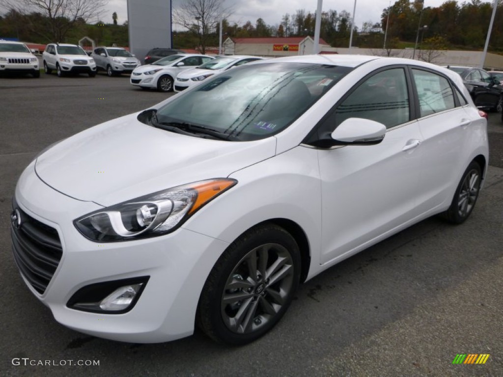 Ceramic White 2016 Hyundai Elantra GT Standard Elantra GT Model Exterior Photo #107903262