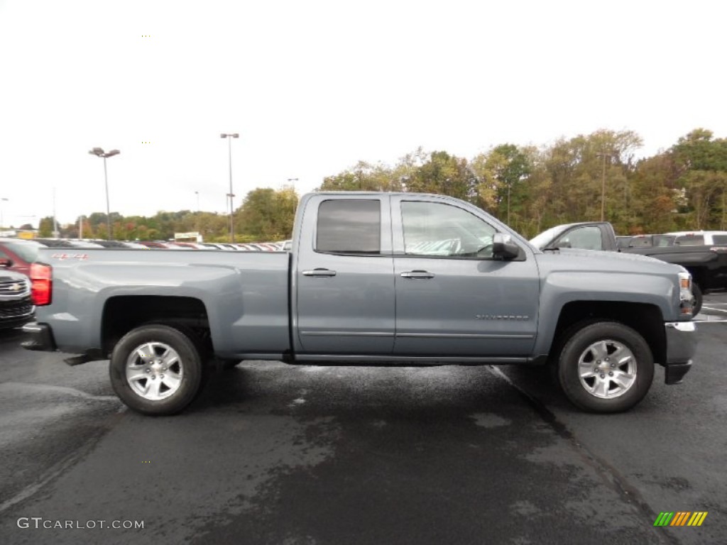 Slate Grey Metallic 2016 Chevrolet Silverado 1500 LT Double Cab 4x4 Exterior Photo #107903919