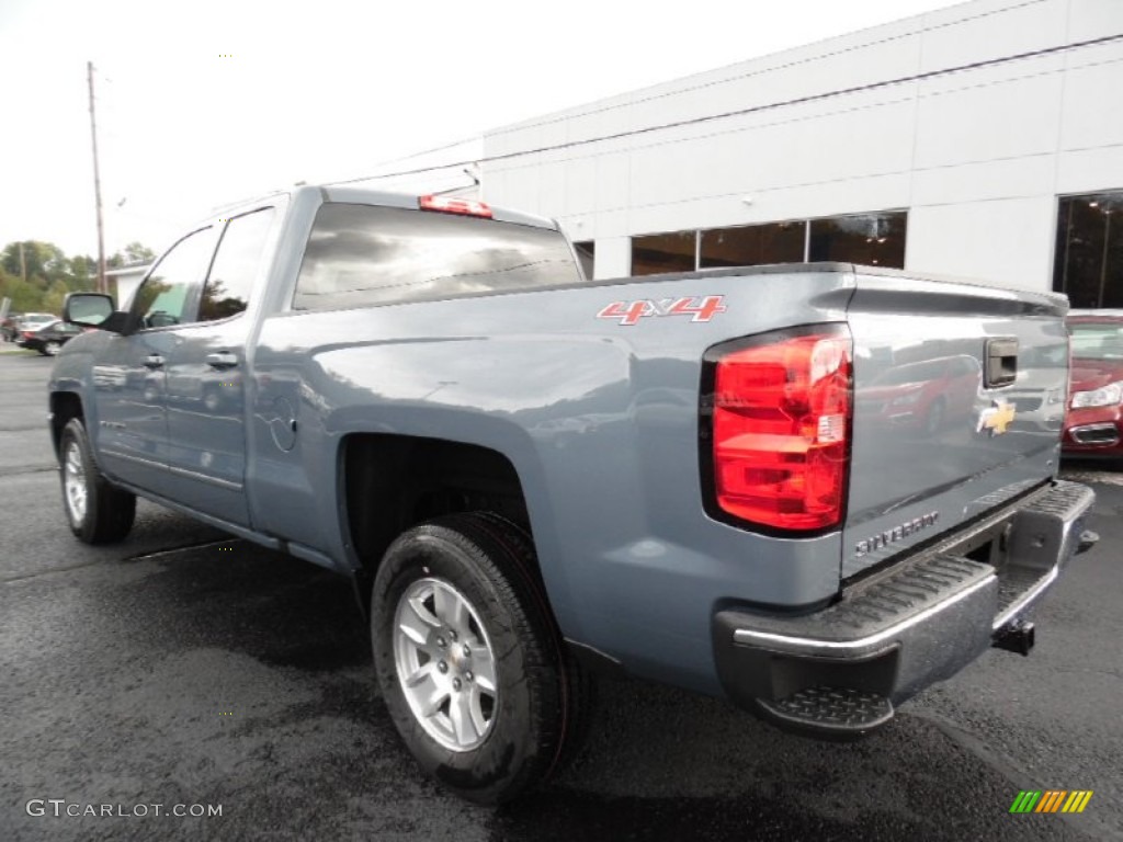 2016 Silverado 1500 LT Double Cab 4x4 - Slate Grey Metallic / Jet Black photo #8