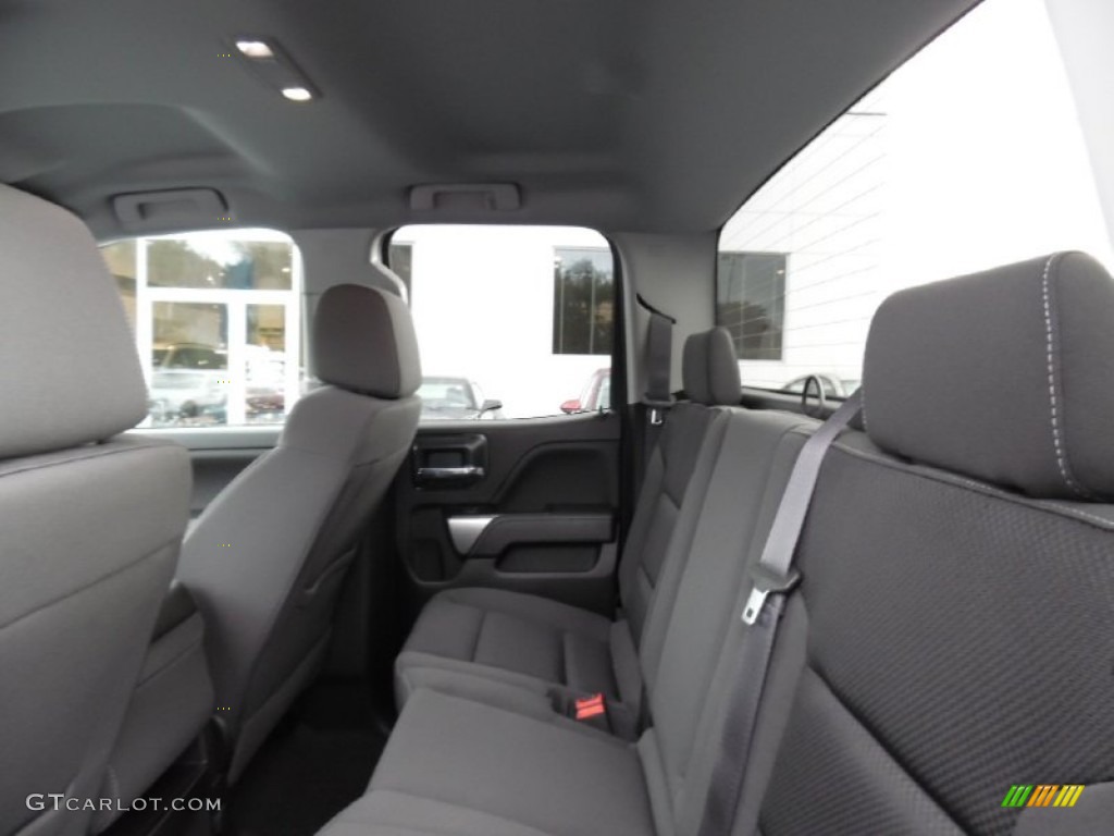 2016 Chevrolet Silverado 1500 LT Double Cab 4x4 Rear Seat Photo #107904107