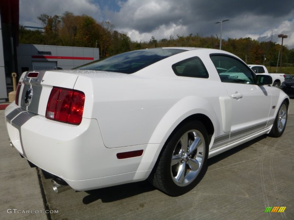 2007 Mustang Shelby GT Coupe - Performance White / Light Graphite photo #7