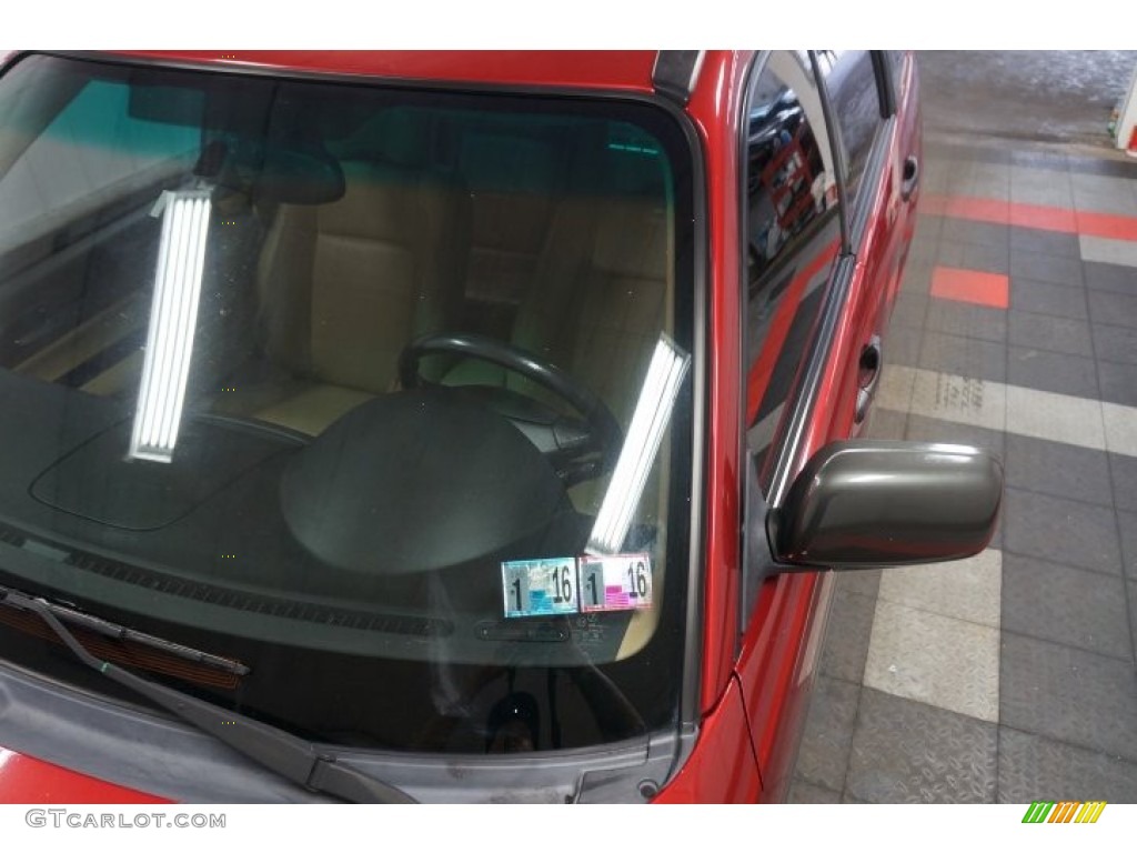 2005 Forester 2.5 XS L.L.Bean Edition - Cayenne Red Pearl / Beige photo #74