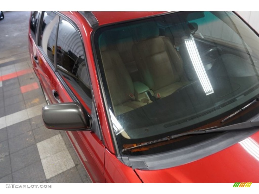 2005 Forester 2.5 XS L.L.Bean Edition - Cayenne Red Pearl / Beige photo #80