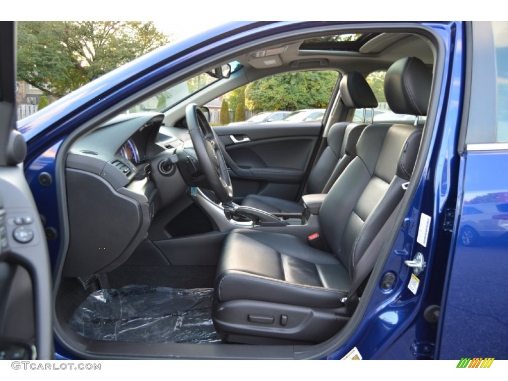 2012 TSX Sedan - Vortex Blue Pearl / Ebony photo #11