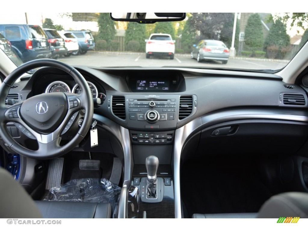 2012 TSX Sedan - Vortex Blue Pearl / Ebony photo #14