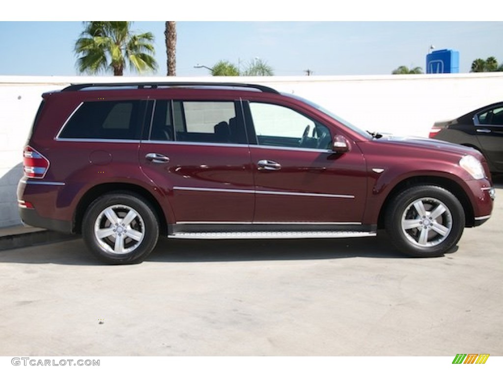 2008 GL 450 4Matic - Barolo Red Metallic / Black photo #8