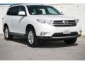 Blizzard White Pearl 2011 Toyota Highlander V6