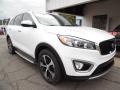 Snow White Pearl 2016 Kia Sorento EX V6 AWD Exterior