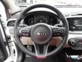 Stone Beige Steering Wheel Photo for 2016 Kia Sorento #107910269