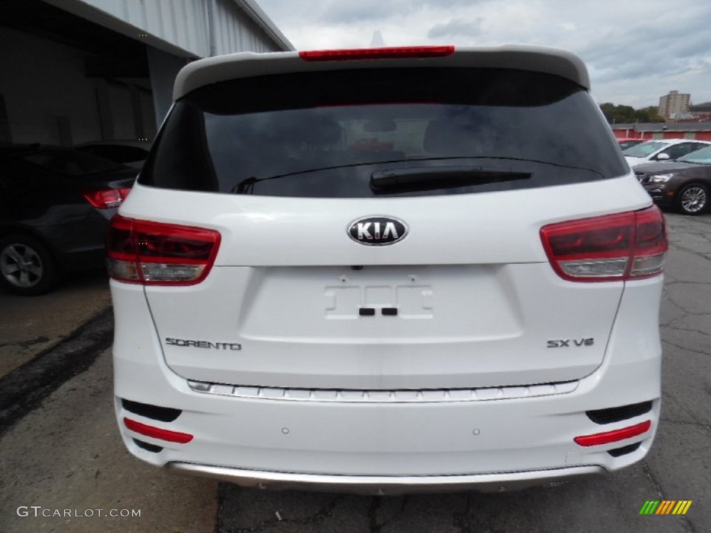 Snow White Pearl 2016 Kia Sorento SX V6 AWD Exterior Photo #107910399