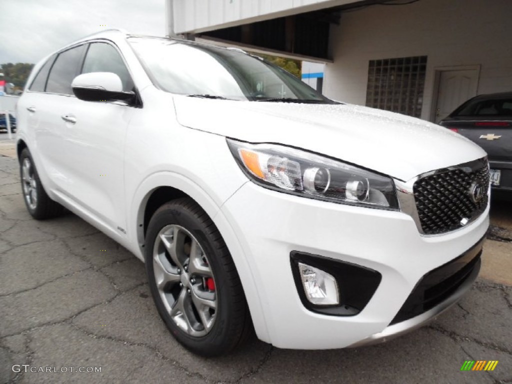 Snow White Pearl 2016 Kia Sorento SX V6 AWD Exterior Photo #107910498