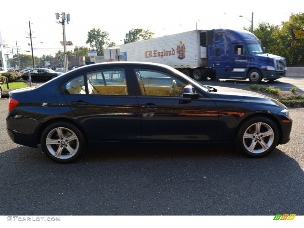 2013 3 Series 328i xDrive Sedan - Imperial Blue Metallic / Venetian Beige photo #2