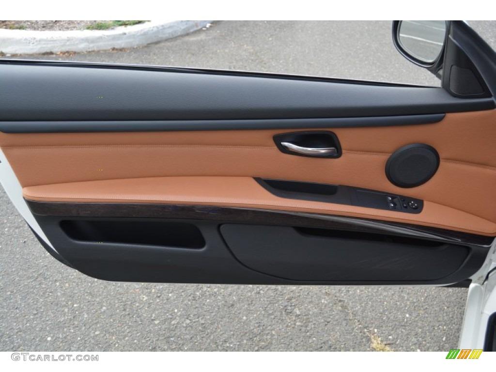 2013 3 Series 328i xDrive Coupe - Alpine White / Saddle Brown photo #9