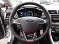 Charcoal Black Steering Wheel Photo for 2016 Ford Fusion #107912655