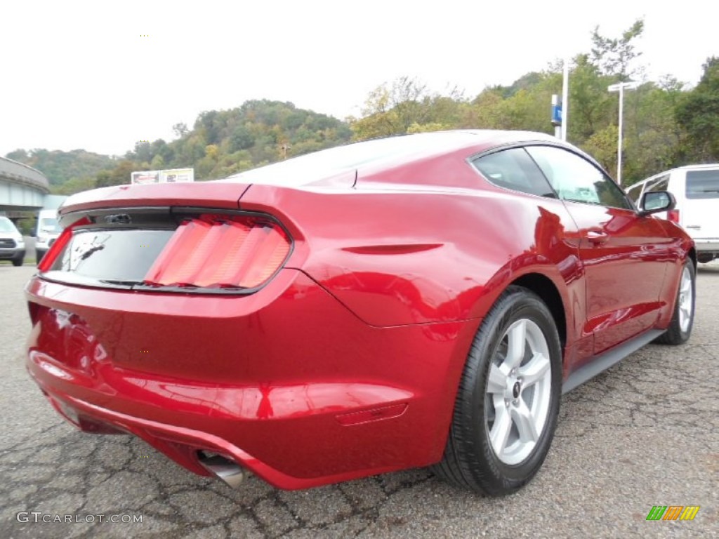 2016 Mustang V6 Coupe - Ruby Red Metallic / Ebony photo #2