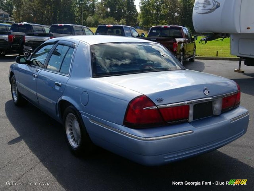 2001 Grand Marquis LS - Light Blue Metallic / Deep Slate Blue photo #3