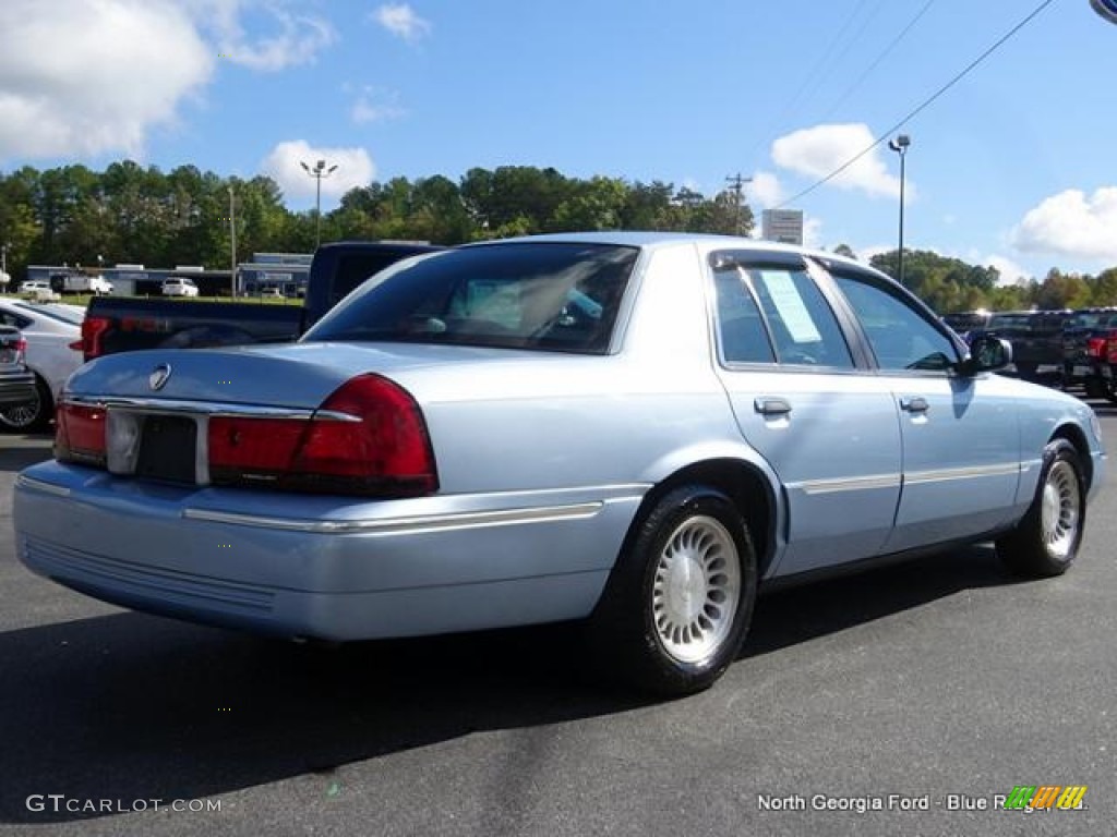 2001 Grand Marquis LS - Light Blue Metallic / Deep Slate Blue photo #5