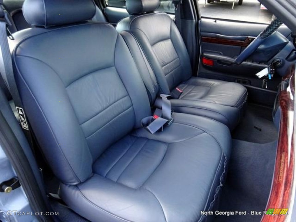 2001 Grand Marquis LS - Light Blue Metallic / Deep Slate Blue photo #13