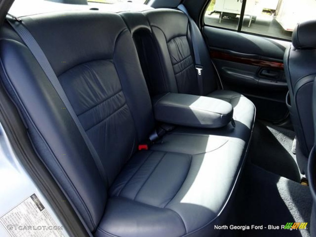 2001 Grand Marquis LS - Light Blue Metallic / Deep Slate Blue photo #15