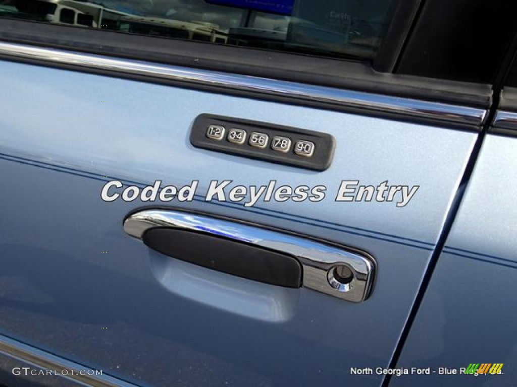 2001 Grand Marquis LS - Light Blue Metallic / Deep Slate Blue photo #25