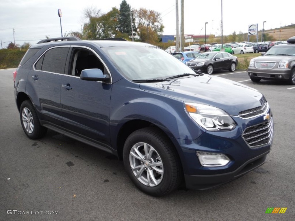 Patriot Blue Metallic 2016 Chevrolet Equinox LT AWD Exterior Photo #107913693