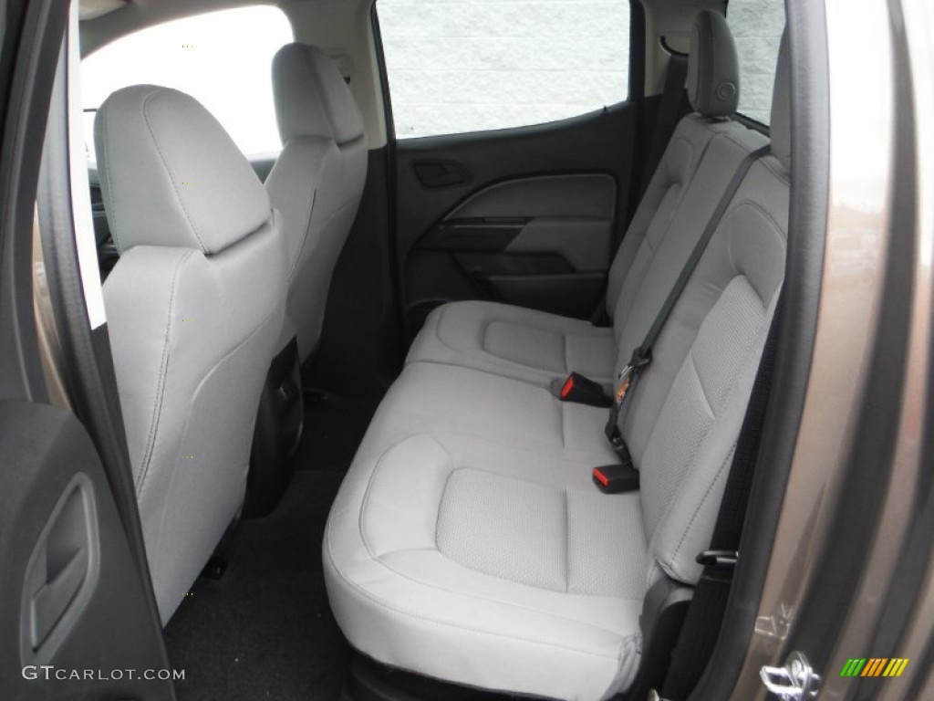 2016 Chevrolet Colorado WT Crew Cab 4x4 Rear Seat Photo #107915328