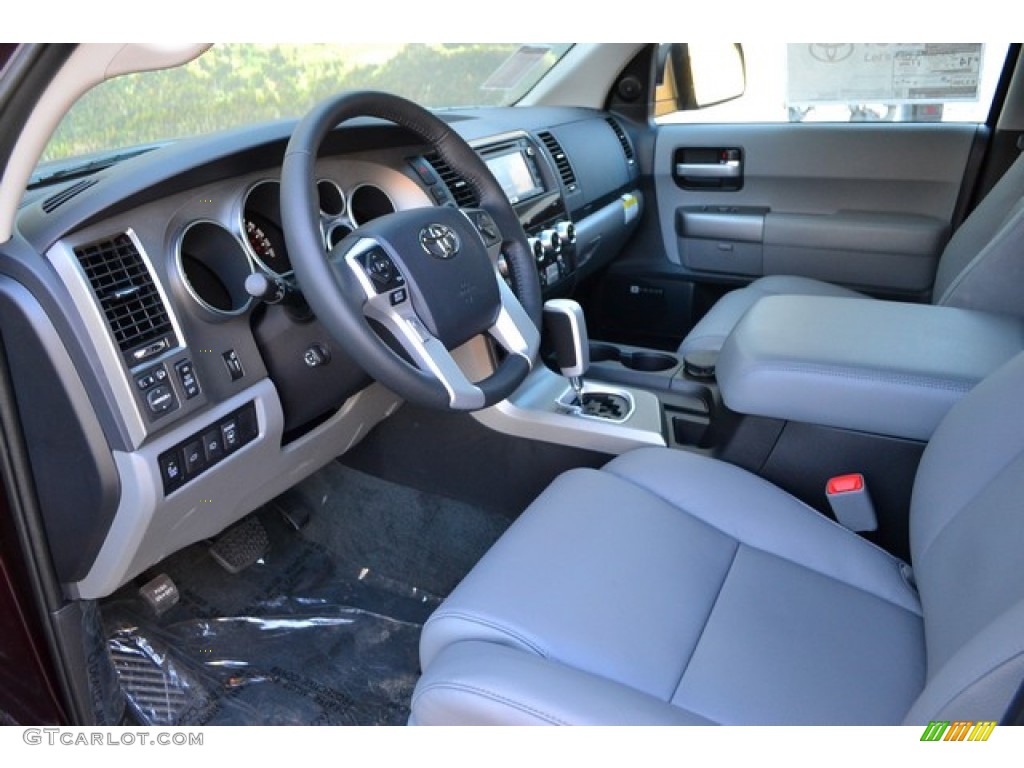 Gray Interior 2016 Toyota Sequoia Limited 4x4 Photo #107916321