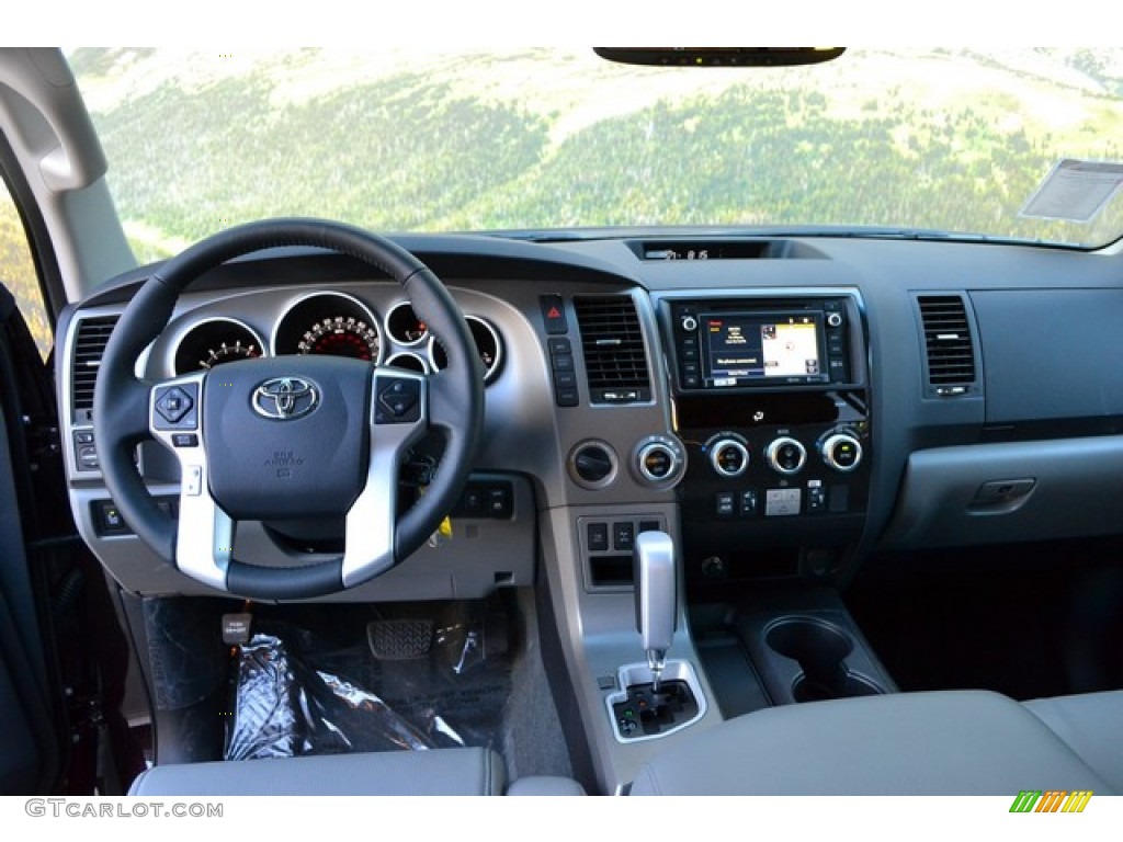 2016 Toyota Sequoia Limited 4x4 Gray Dashboard Photo #107916335