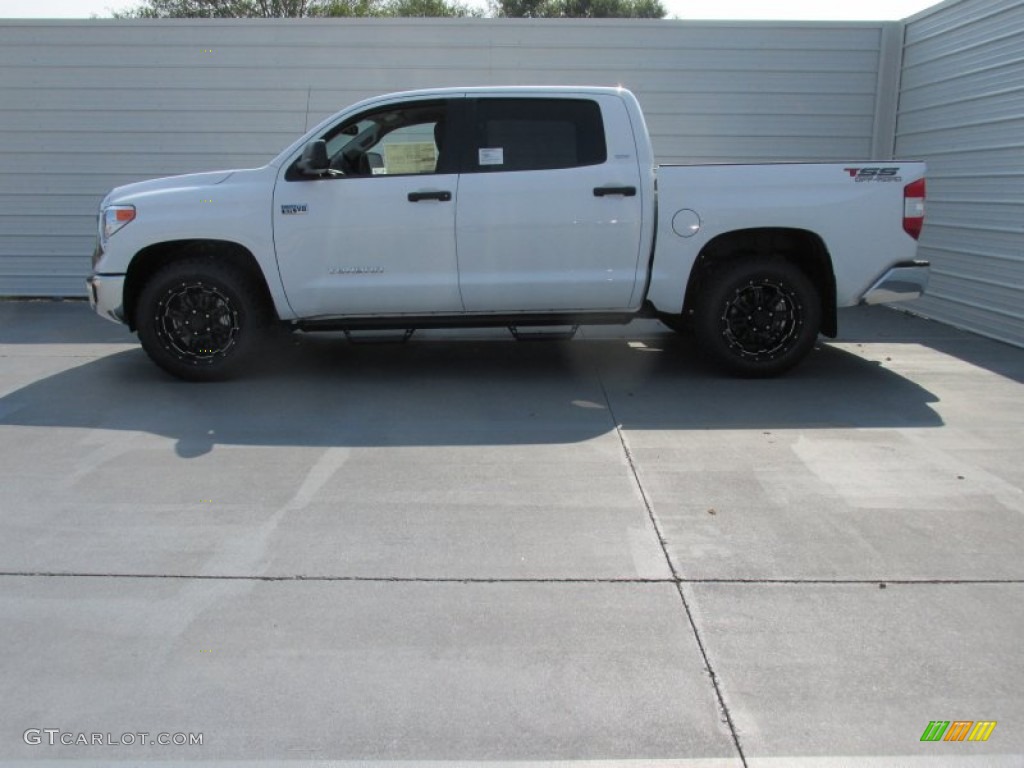 2016 Tundra TSS CrewMax - Super White / Graphite photo #6